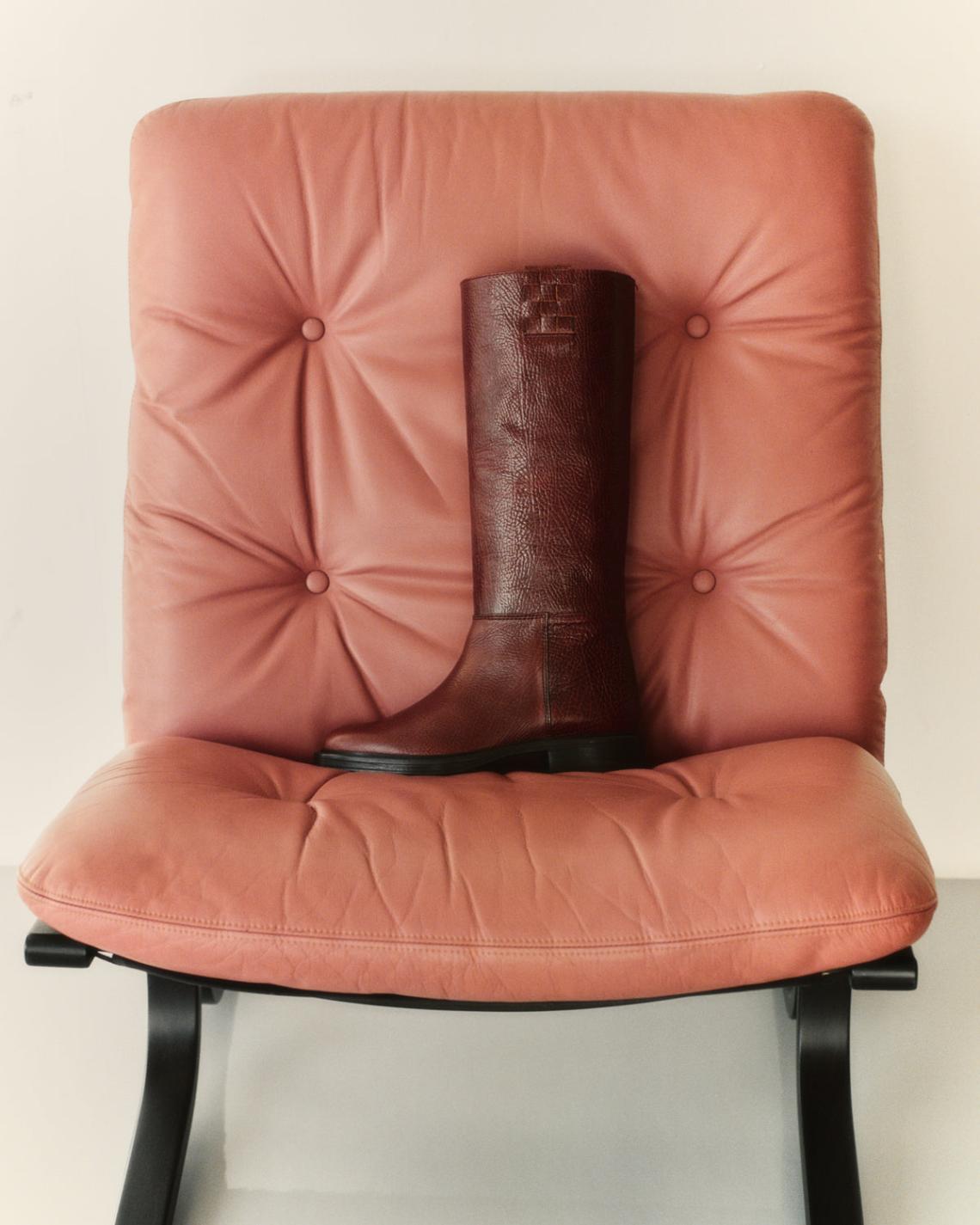 Hereu Boots | ANELLA GRAINY - Interwoven Detailed Pull-On Boot - Women