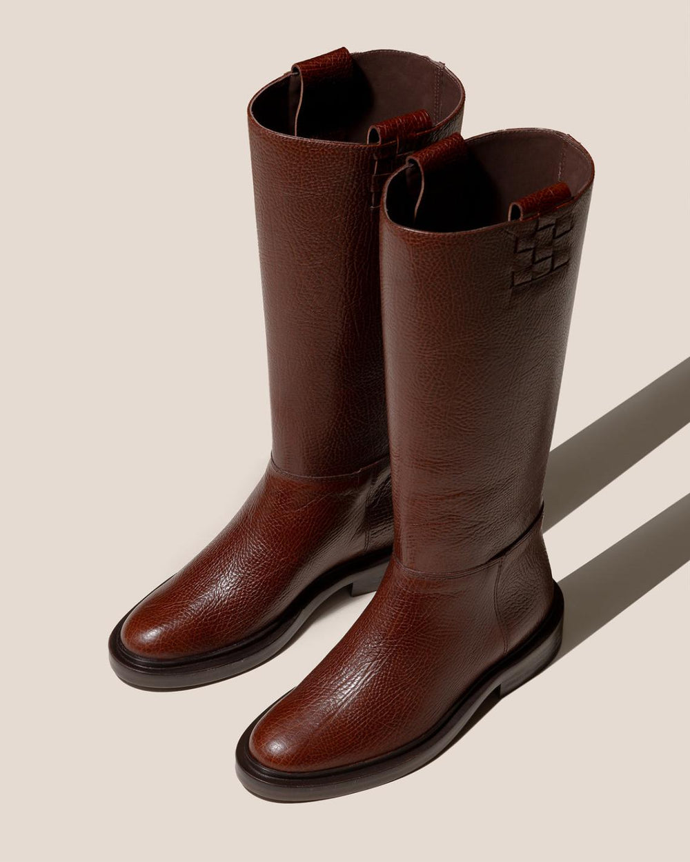 Hereu Boots | ANELLA GRAINY - Interwoven Detailed Pull-On Boot - Women