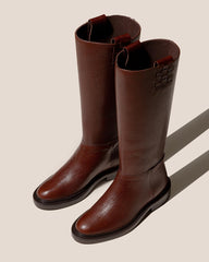 Hereu Boots | ANELLA GRAINY - Interwoven Detailed Pull-On Boot - Women