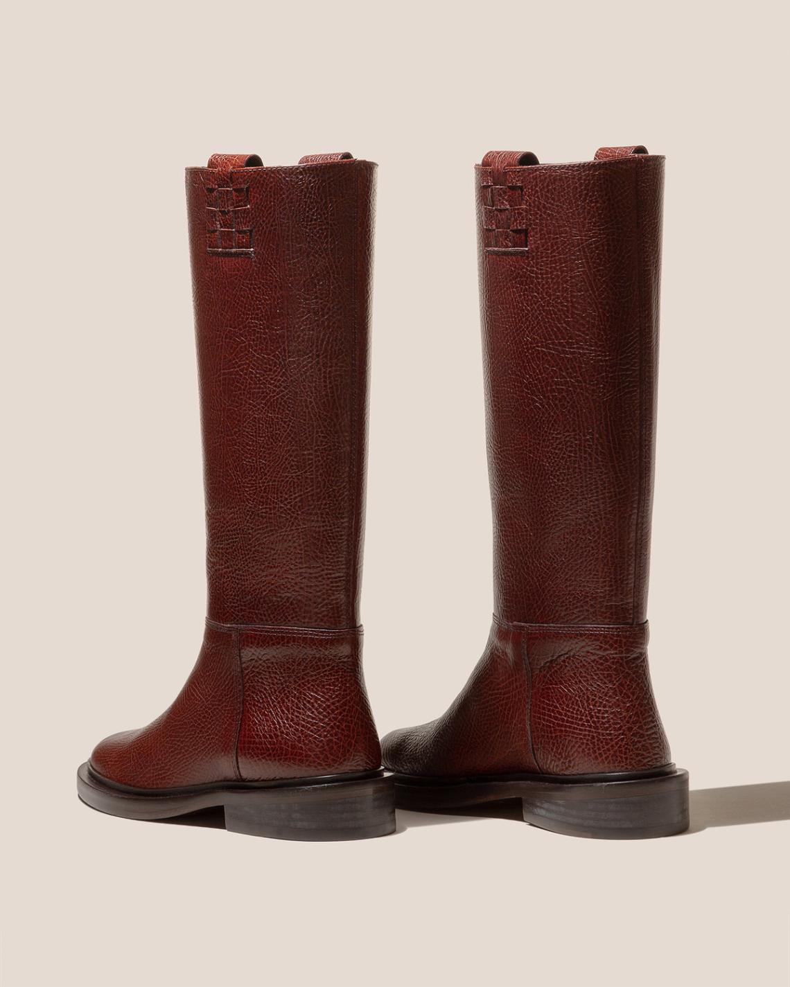 Hereu Boots | ANELLA GRAINY - Interwoven Detailed Pull-On Boot - Women