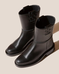 Hereu Boots | ANELLA LOW - Interwoven Detailed Pull-On Boot - Women