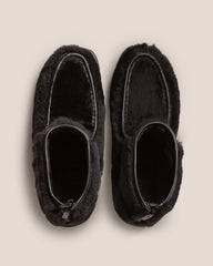 Hereu Boots | ARMENTA LOW ZIPPED - Shearling Ankle Boot Loafer - Women