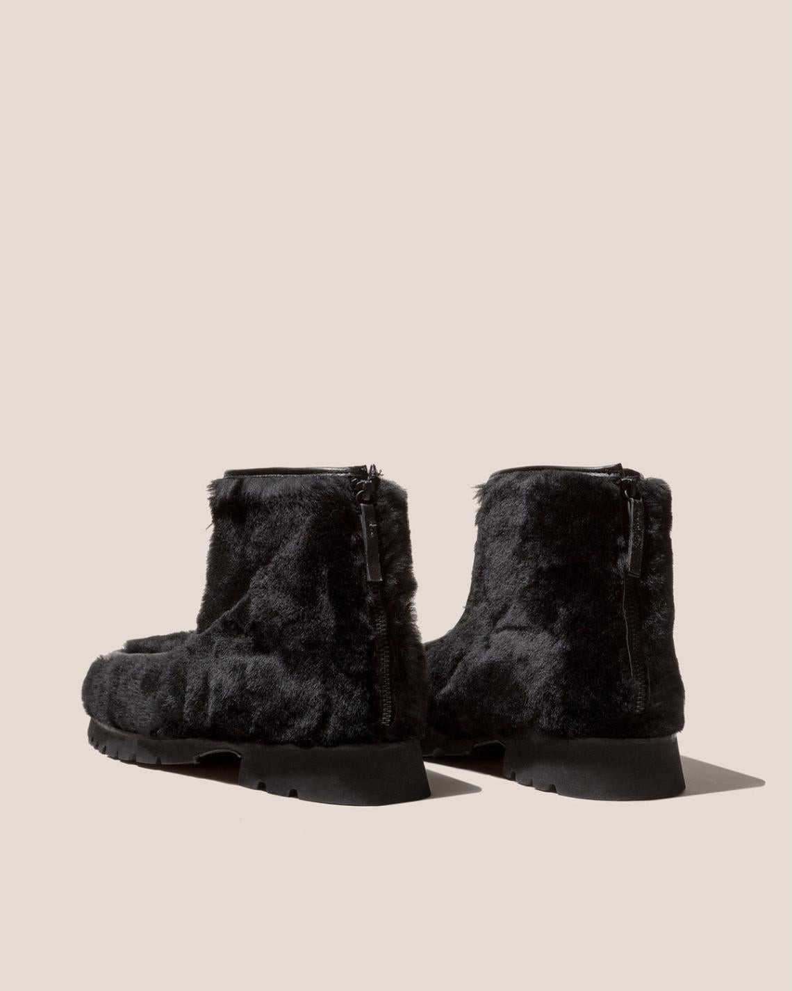 Hereu Boots | ARMENTA LOW ZIPPED - Shearling Ankle Boot Loafer - Women