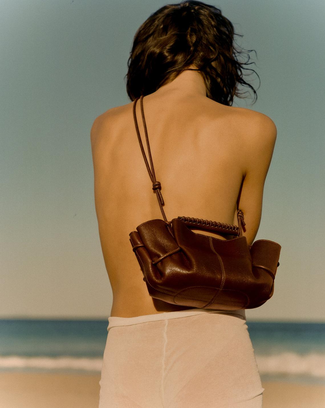 Hereu Crossbody Bags | ARTA MINI - Pleated Crossbody Bag - Women