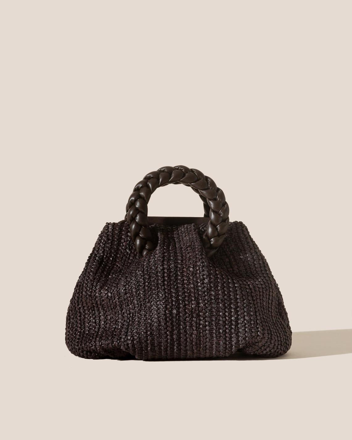 Hereu Crossbody Bags | BOMBON M RAFFIA - Plaited-handle Raffia Crossbody Bag - Women