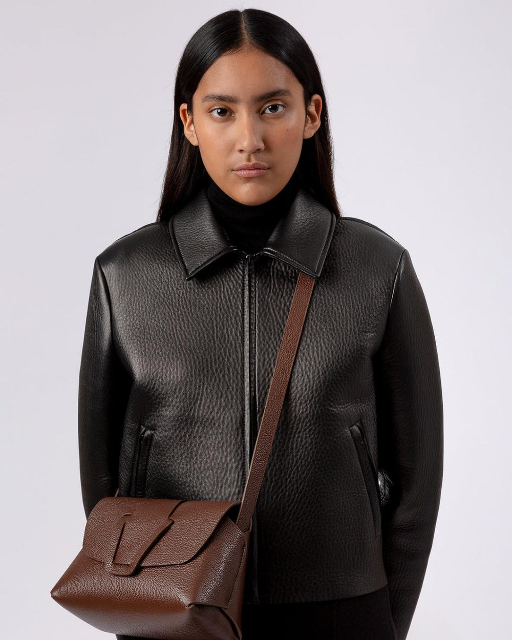 Hereu Crossbody Bags | MABRA GRAINY - Woven Detailed Crossbody Bag - Women/Men