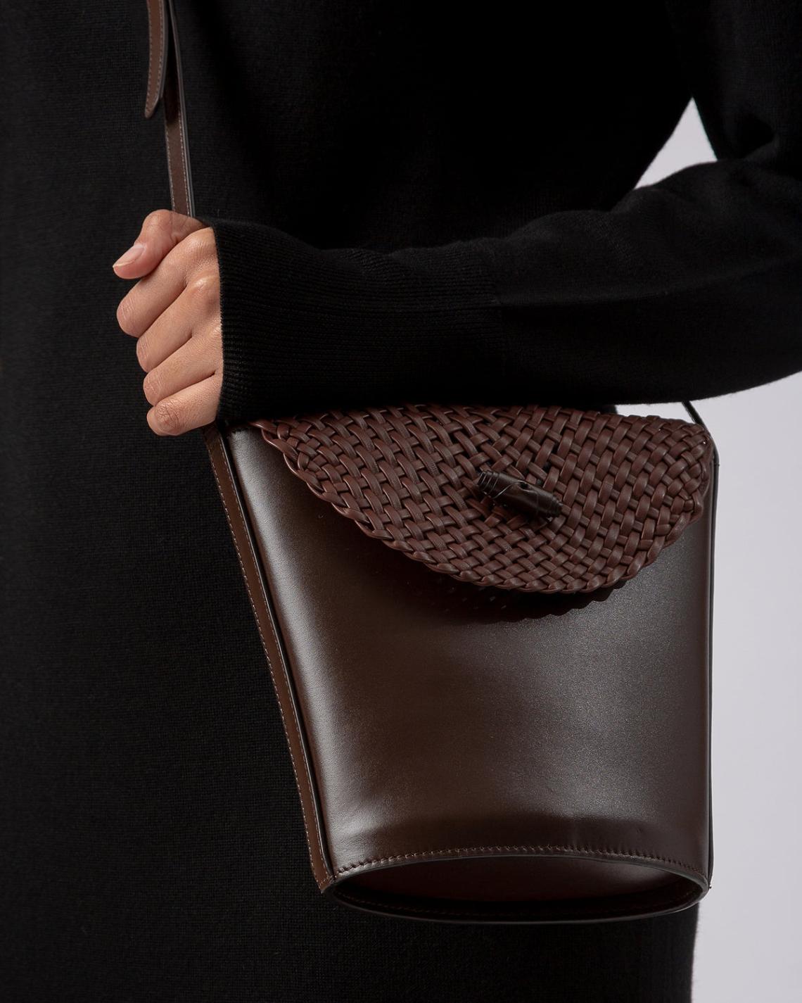 Hereu Crossbody Bags | TOMIRA - Braided Flap Crossbody Bag - Women