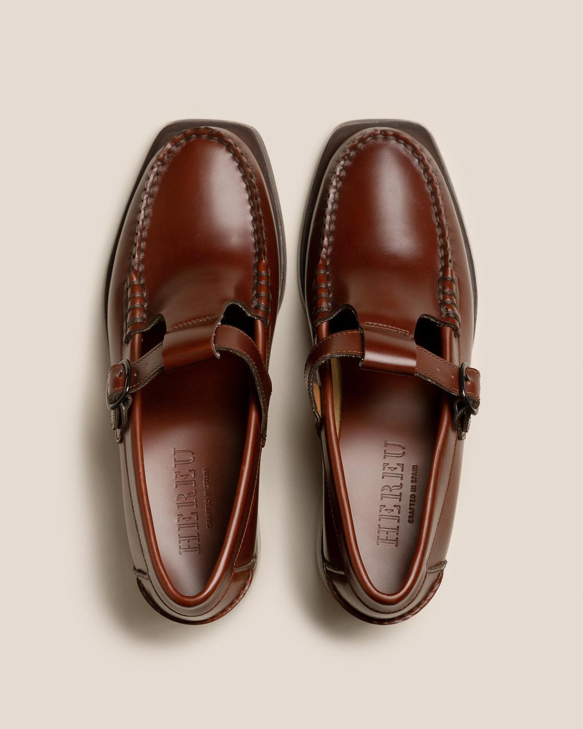 Hereu Heels | ALBER HEELED - T-Bar Loafer - Women