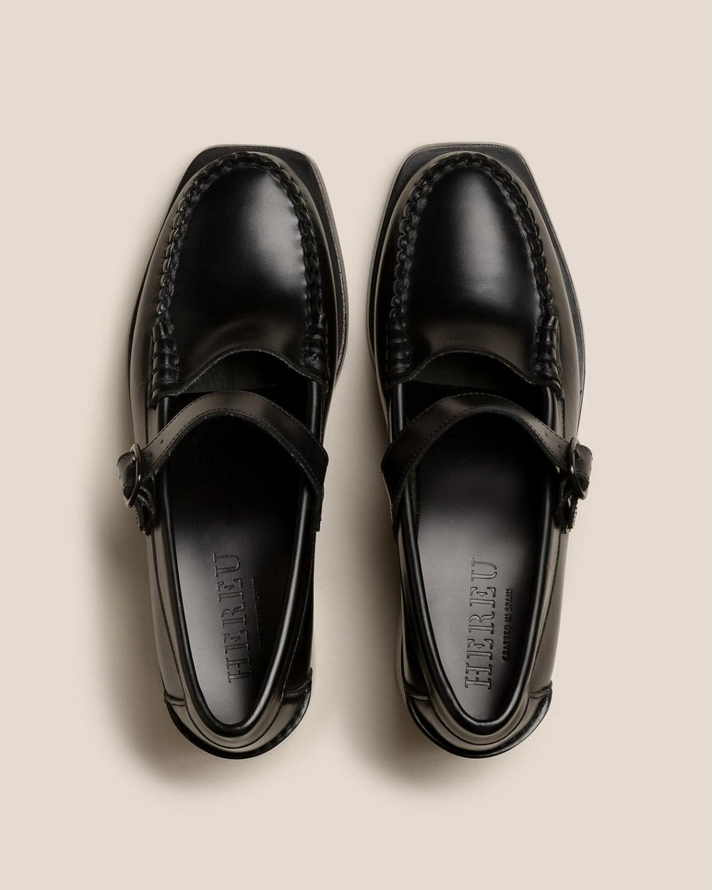 Hereu Heels | BLANQUER HEELED - Mary Jane Loafer - Women