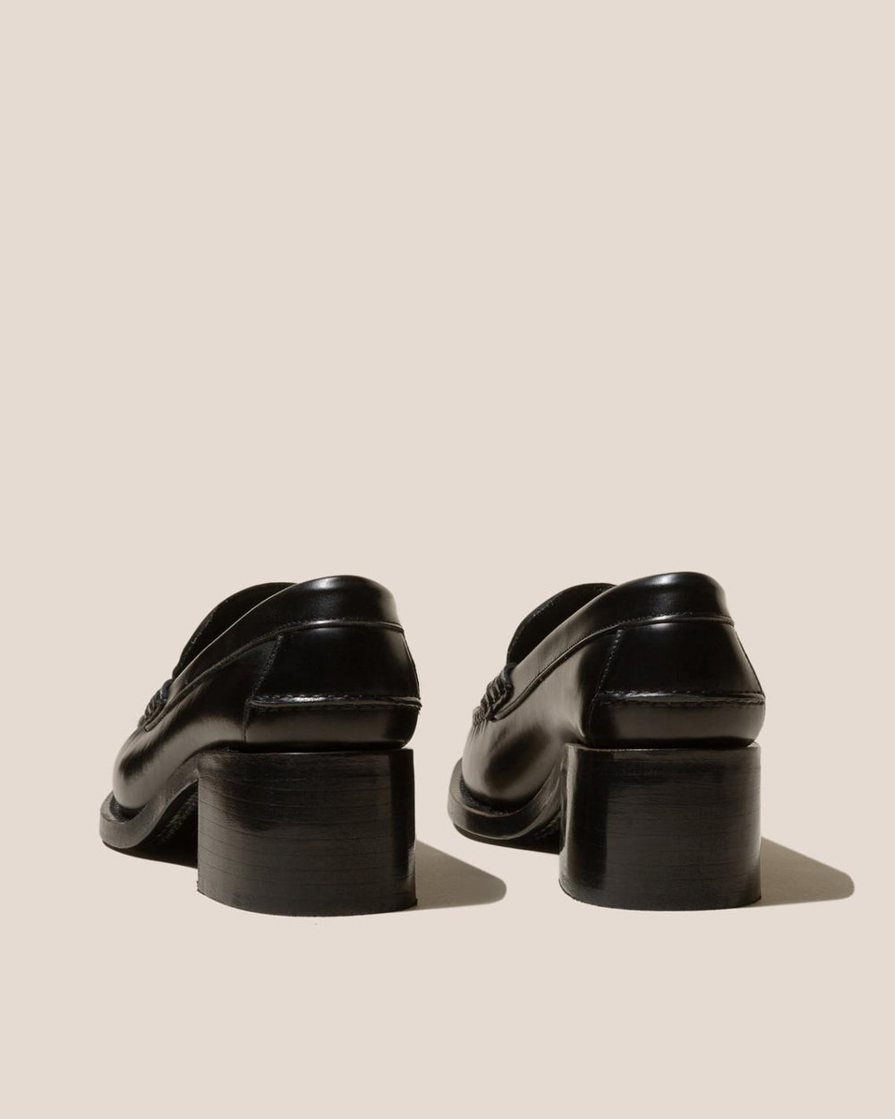 Hereu Heels | SINEU HEELED - Interlaced Detail Slip-On Loafer - Women