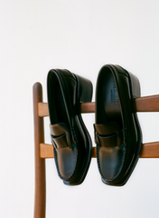 Hereu Heels | SINEU HEELED - Interlaced Detail Slip-On Loafer - Women