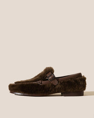 Hereu Loafers | ALBER SHEARLING - T-Bar Loafer - Men