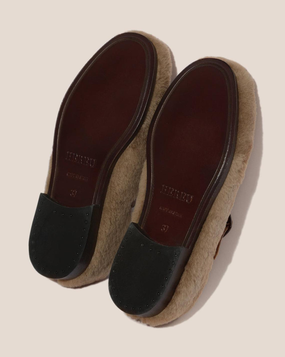 Hereu Loafers | ALBER SHEARLING - T-Bar Loafer - Men