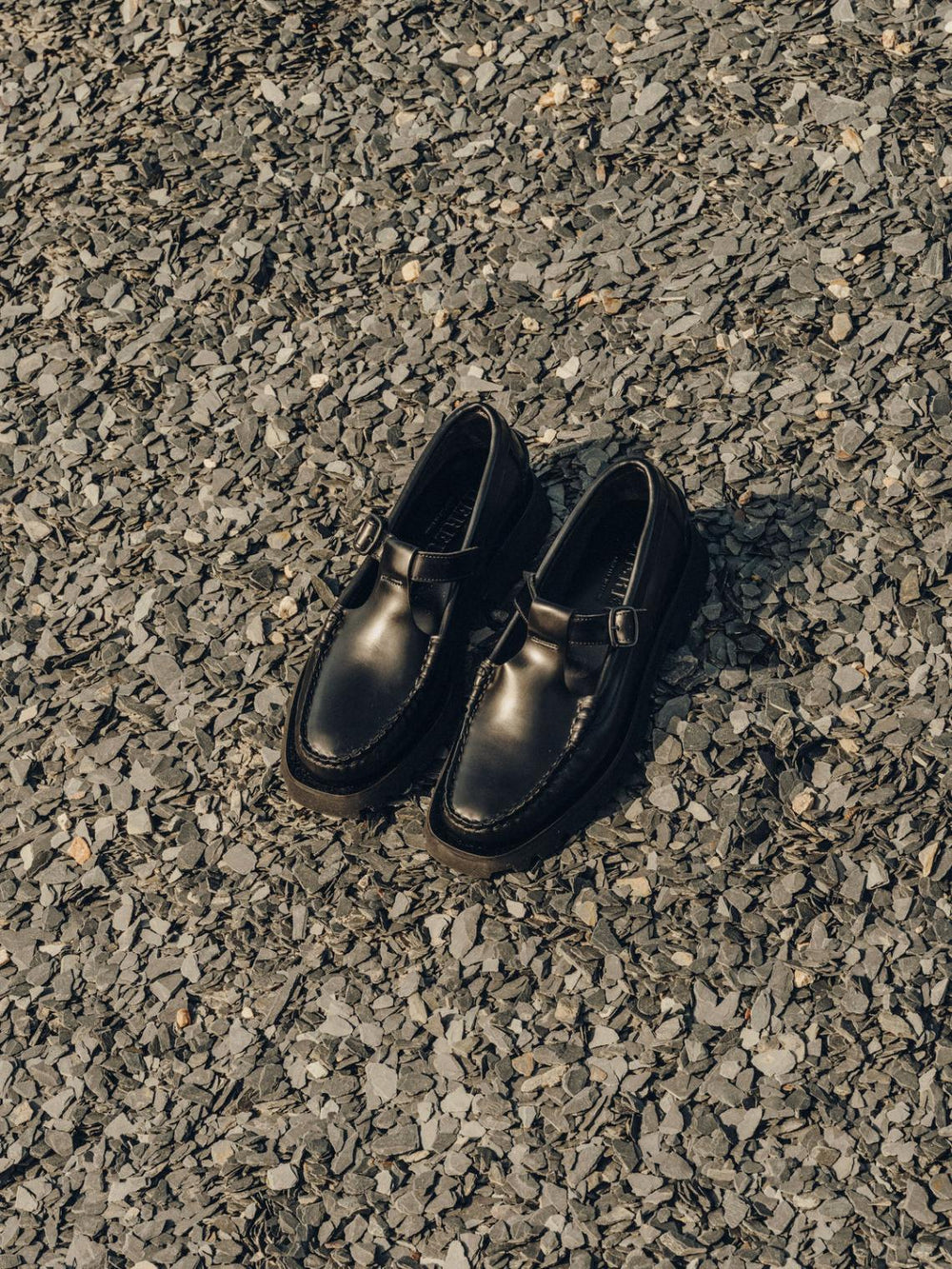 Hereu Loafers | ALBER SPORT - Tread Sole T-Bar Loafer - Men