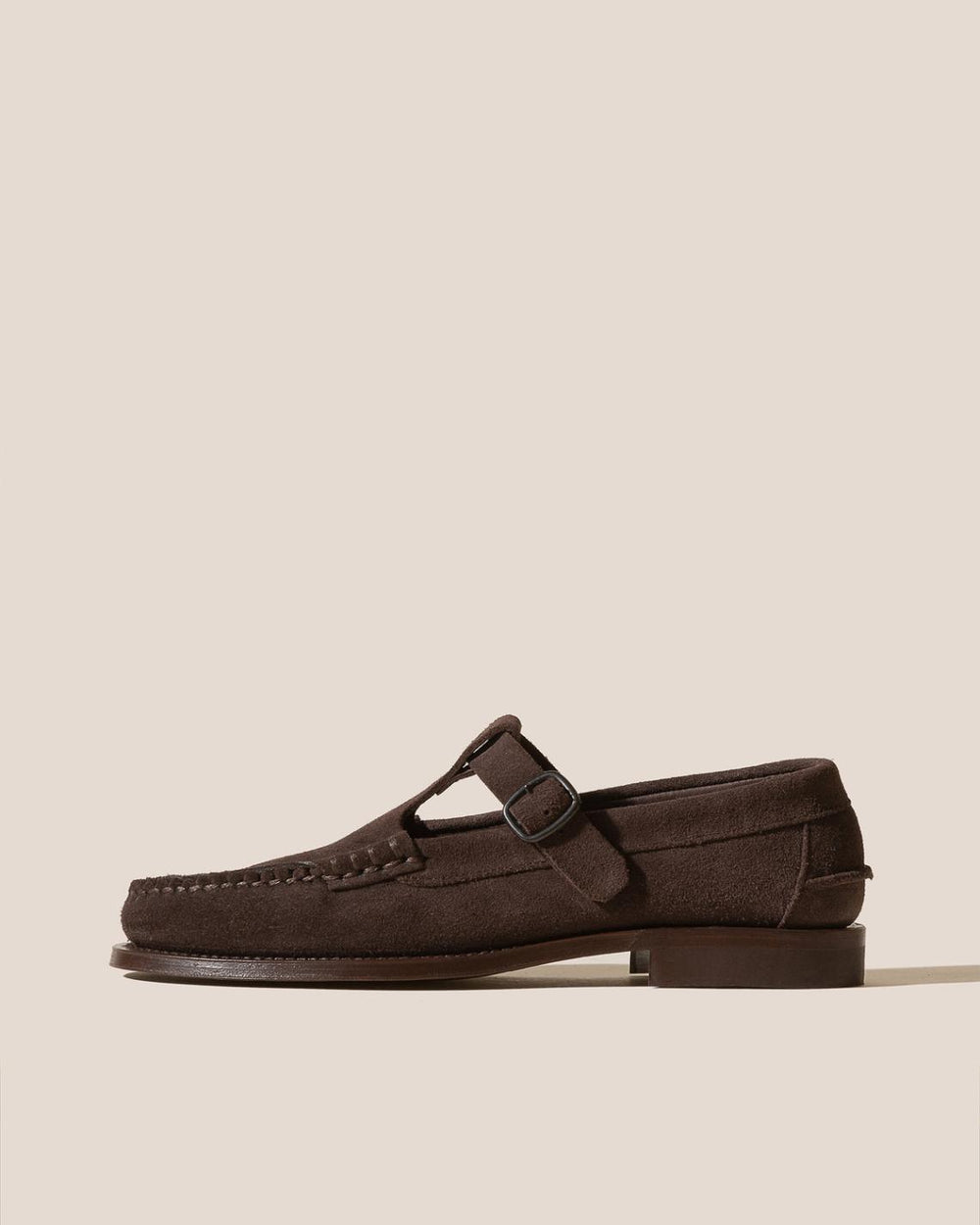 Hereu Loafers | ALBER SUEDE - T-bar Loafer - Men