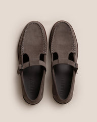 Hereu Loafers | ALBER SUEDE - T-bar Loafer - Men