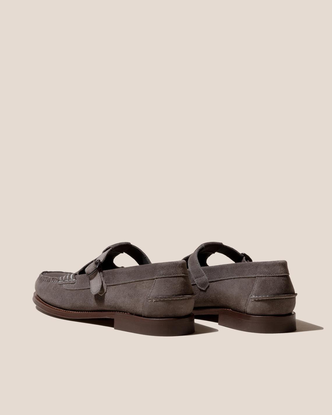 Hereu Loafers | ALBER SUEDE - T-bar Loafer - Men