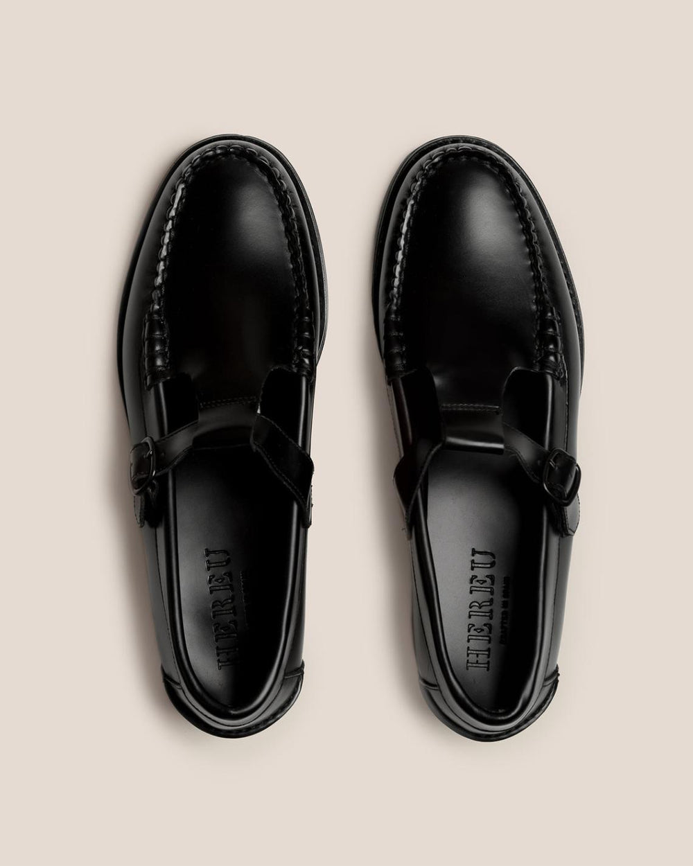Hereu Loafers | ALBER - T-bar Loafer - Men