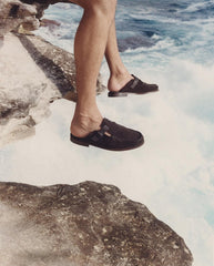 Hereu Loafers | BARRACA - Buckle-strap Mule Loafer - Men