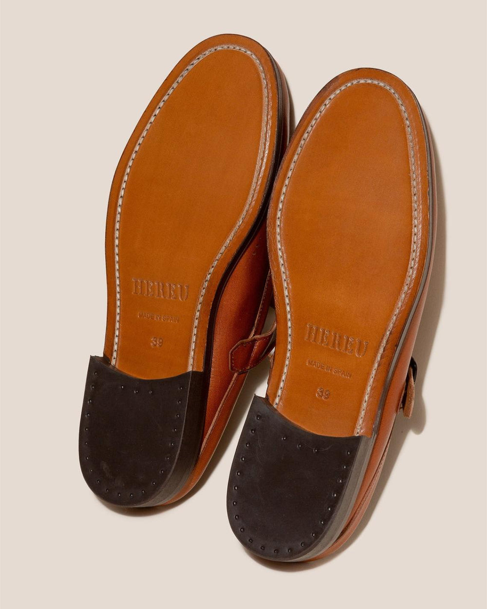 Hereu Loafers | FERRIOL MULE - Woven T-bar Mule Loafer - Men