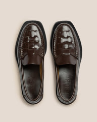 Hereu Loafers | NOMBELA - Interwoven Detail Slip-on Loafer - Men