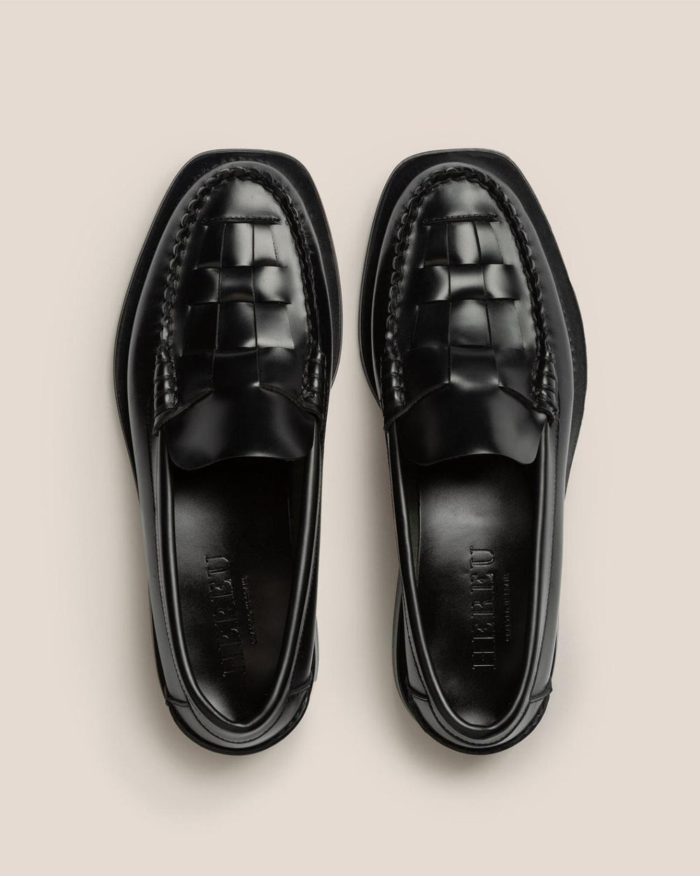 Hereu Loafers | NOMBELA - Interwoven Detail Slip-on Loafer - Men