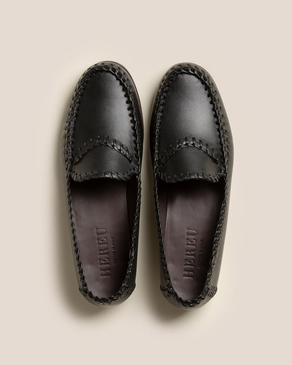 Hereu Loafers | SASTRE - Braided Seams Pull-on Loafer - Men