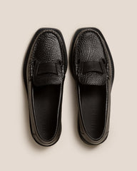 Hereu Loafers | SINEU GRAINY - Interlaced-detail Slip-on Loafer - Women