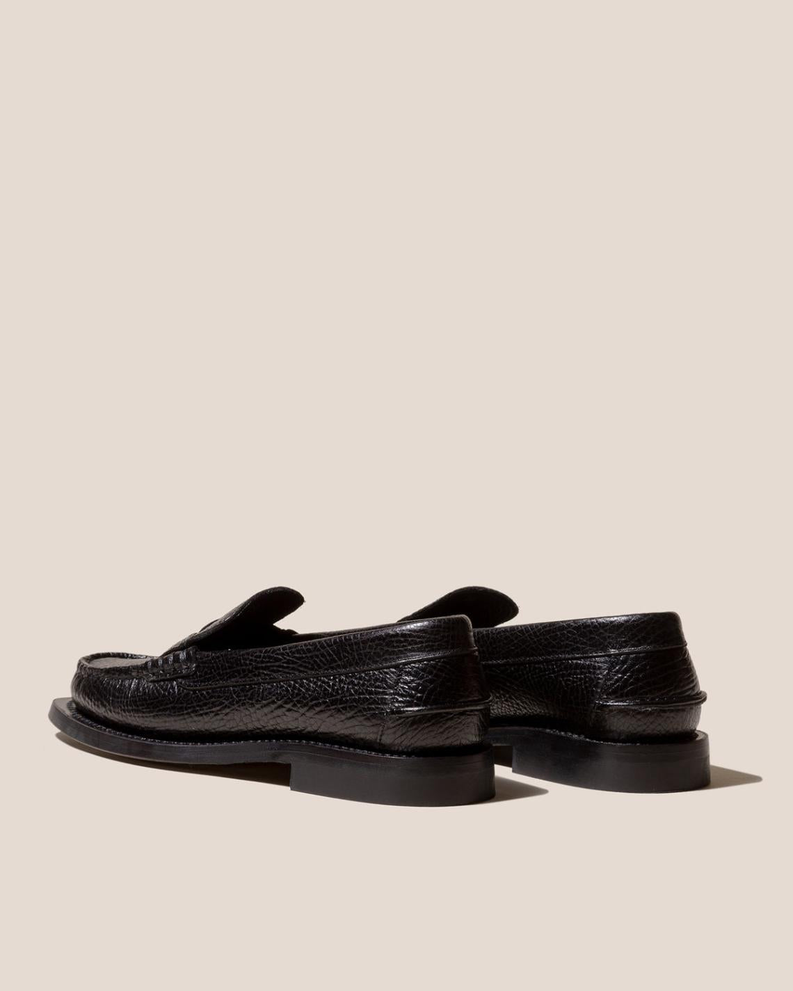 Hereu Loafers | SINEU GRAINY - Interlaced-detail Slip-on Loafer - Women