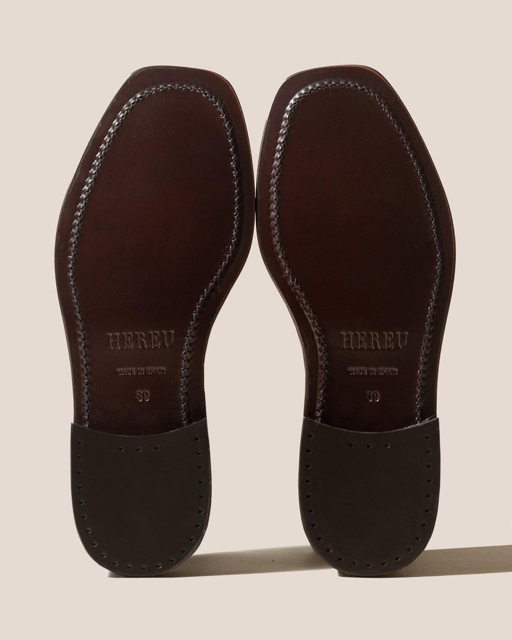 Hereu Loafers | SINEU GRAINY - Interlaced-detail Slip-on Loafer - Women