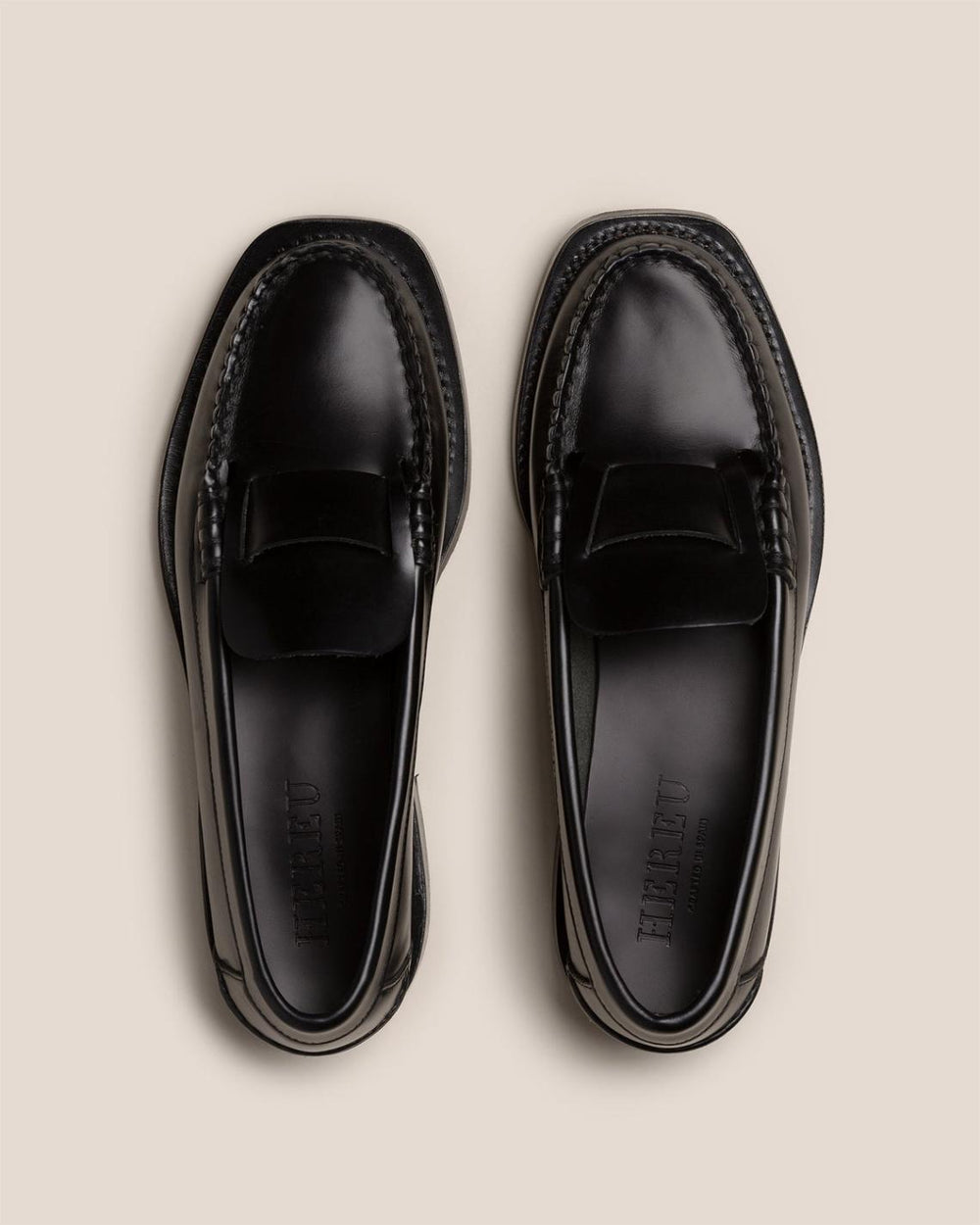 Hereu Loafers | SINEU - Interlaced-detail Slip-on Loafer - Men