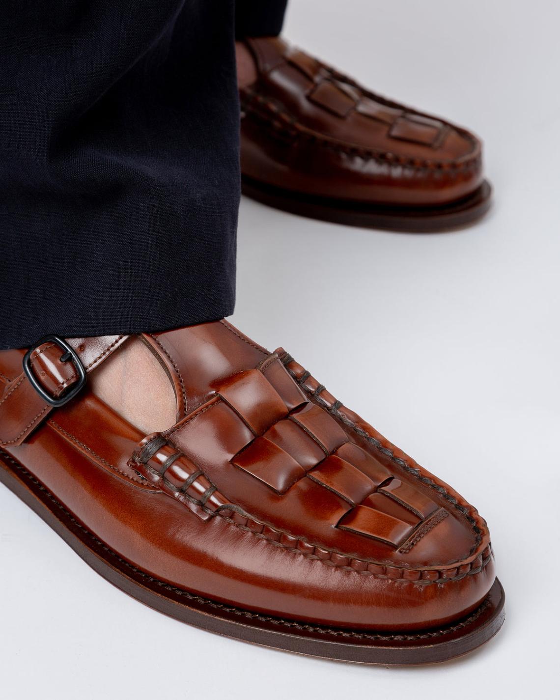 Hereu Loafers | SOLLER BRUSHED - T-bar Moccasin - Men