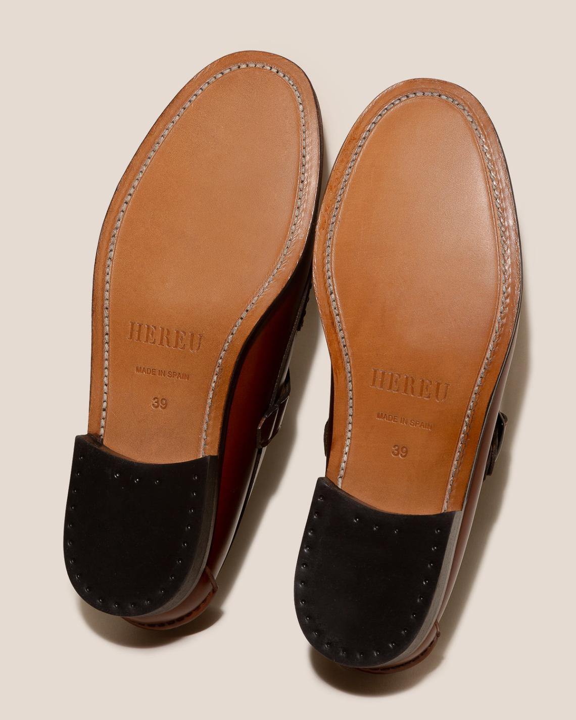 Hereu Loafers | SOLLER BRUSHED - T-bar Moccasin - Men