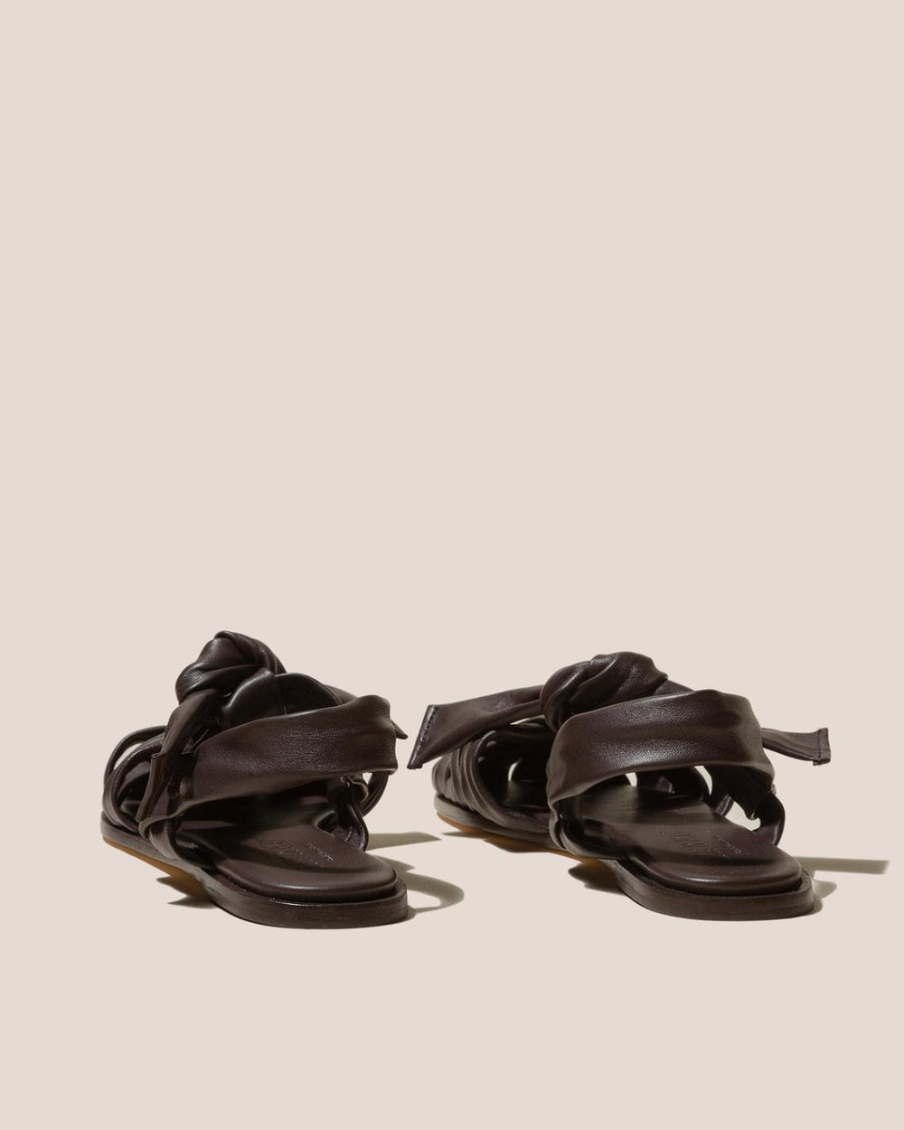 Hereu Sandals | BENA - Interwoven Knotted T-bar Sandal - Women