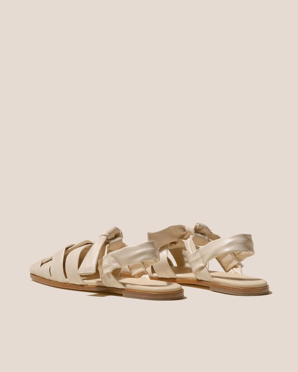 Hereu Sandals | BENA - Interwoven Knotted T-bar Sandal - Women