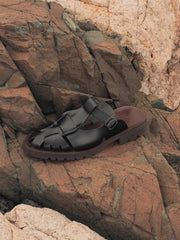 Hereu Sandals | CANYA SPORT LEATHER - Fisherman Mule - Men