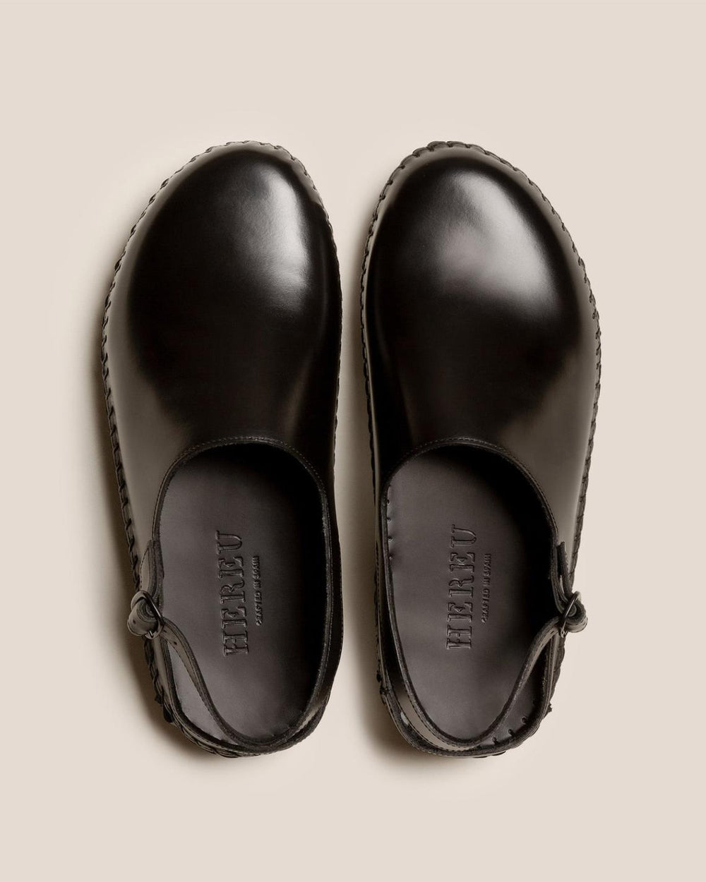 Hereu Sandals | CARGOL - Whipstitched Slingback Clog - Men