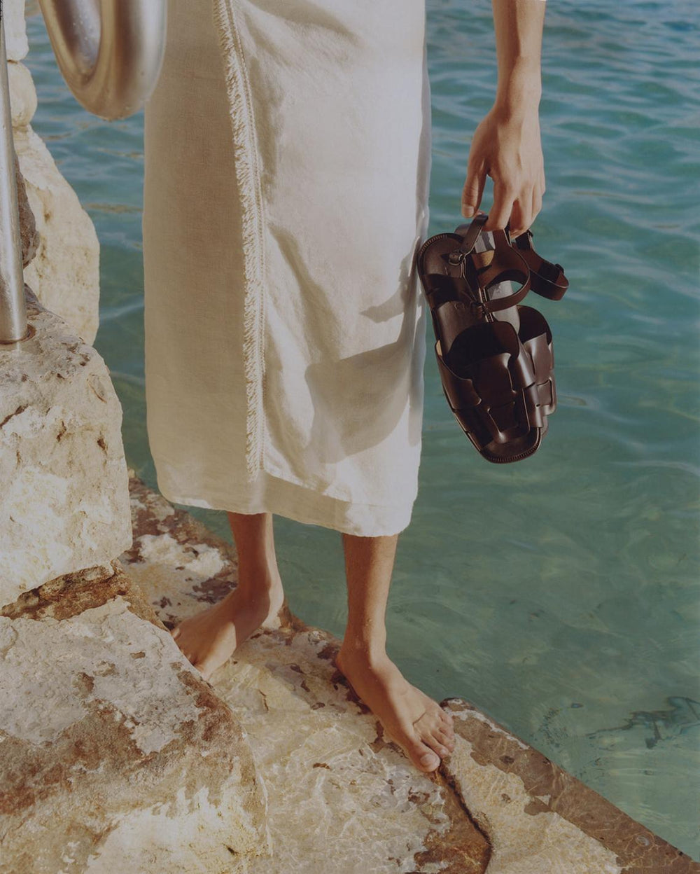 Hereu Sandals | ROCA - Square-Toe Fisherman Sandal - Men