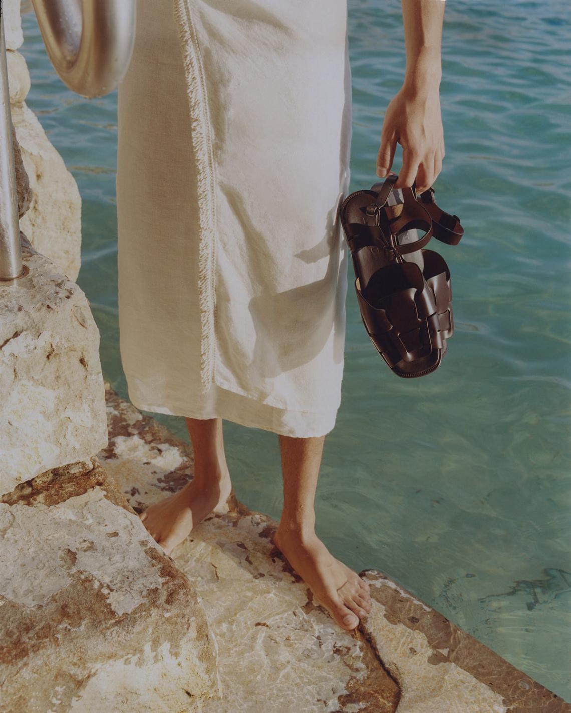 Hereu Sandals | ROCA - Square-Toe Fisherman Sandal - Men