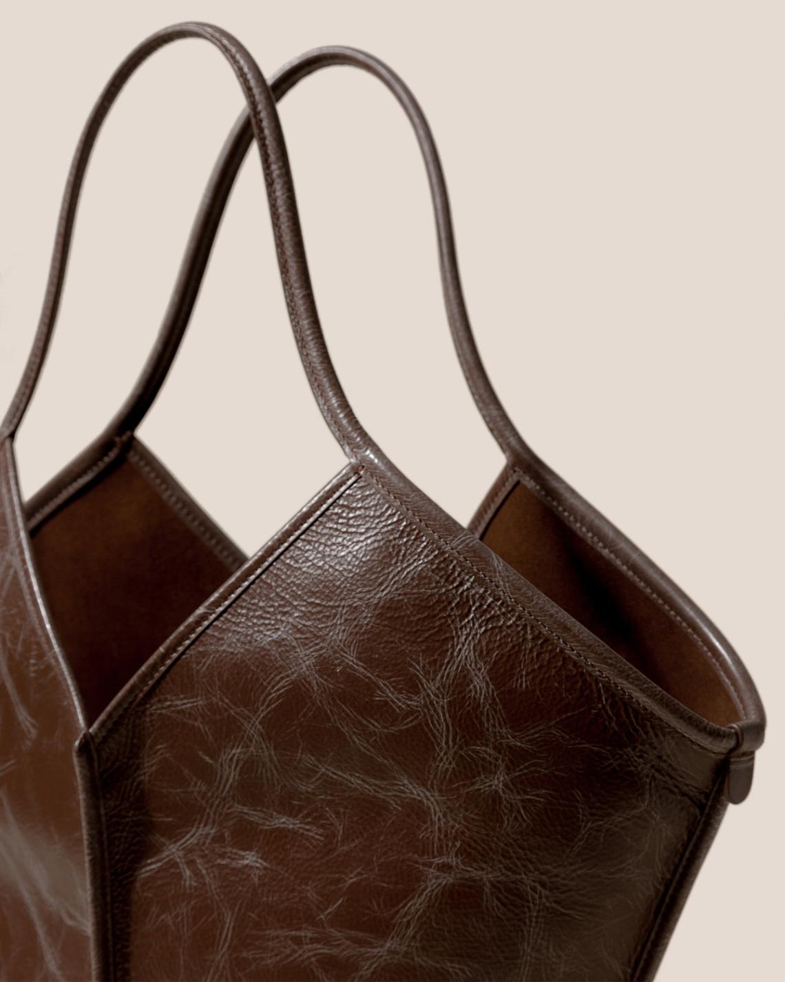 Hereu Shoulder Bags | CALELLA DISTRESSED - Leather Tote Bag - Women/Men