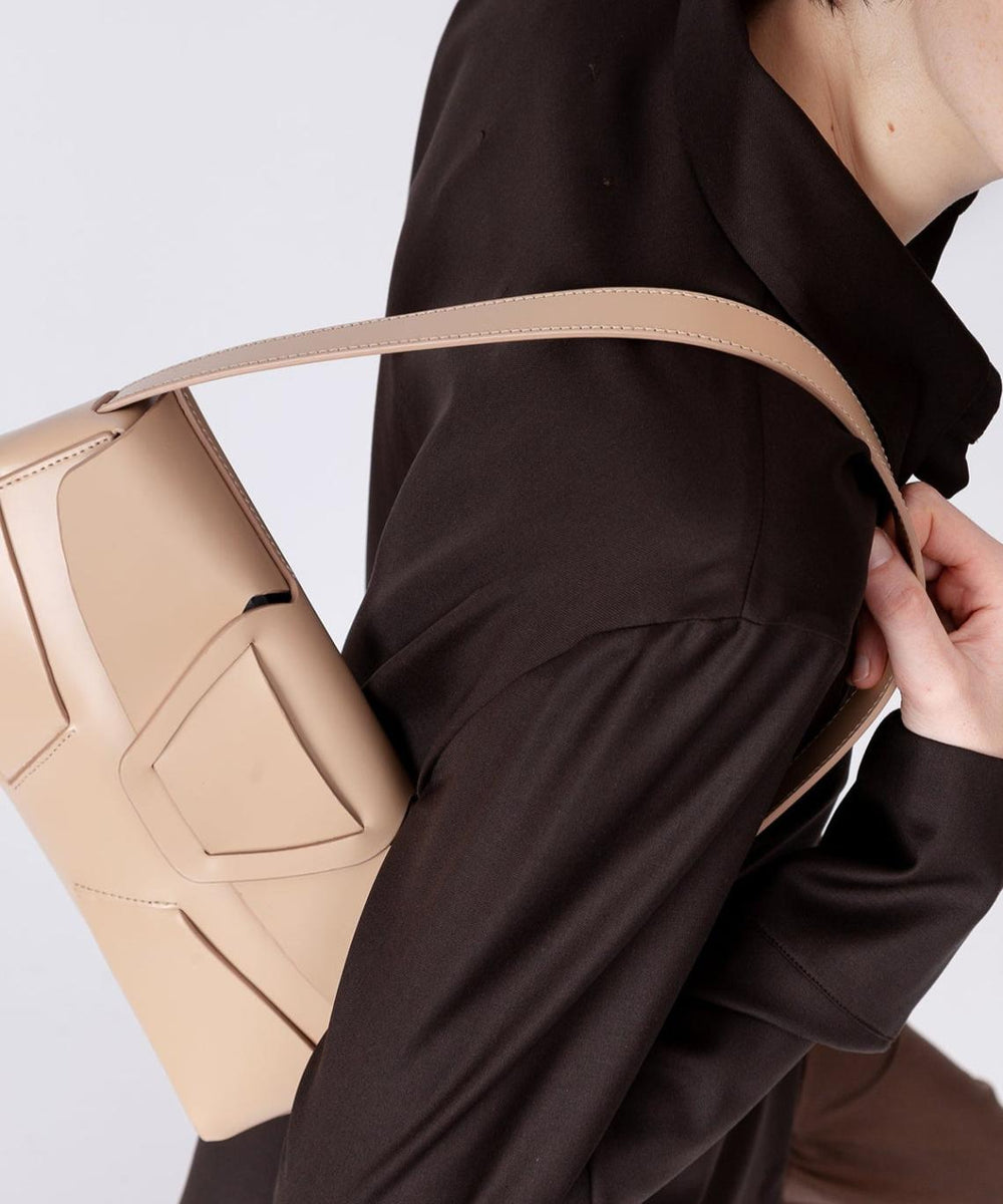 Hereu Shoulder Bags | MABRA - Woven Detailed Baguette Bag - Women