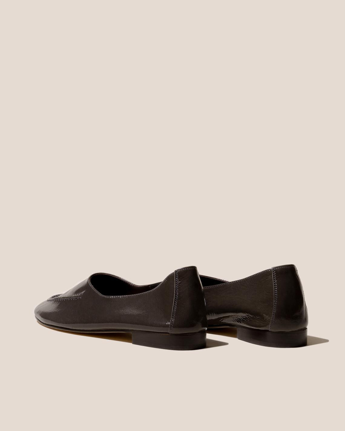 Hereu Soft Shoes | JULIOL CRINKLED GLOSSY - High Cut Deconstructed Loafer - Women