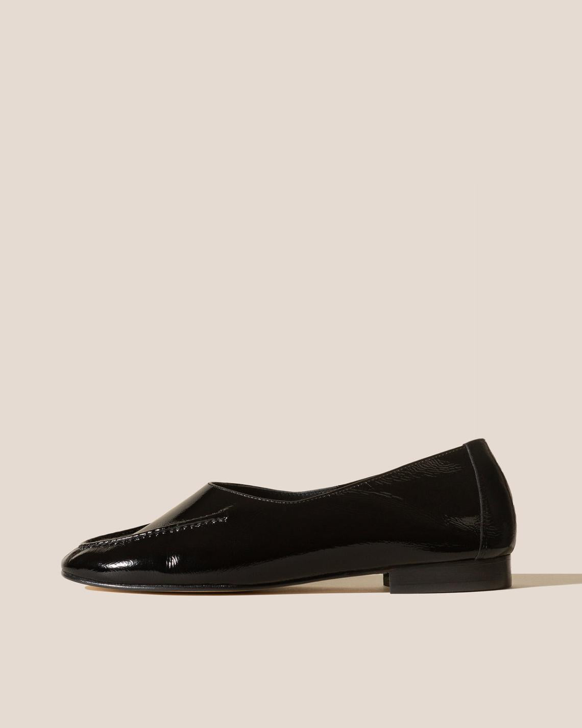 Hereu Soft Shoes | JULIOL CRINKLED GLOSSY - High Cut Deconstructed Loafer - Women