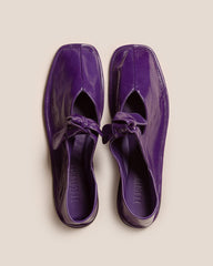 Hereu Soft Shoes | LLASADA CRINKLED GLOSSY - Front-Knot Pump - Women