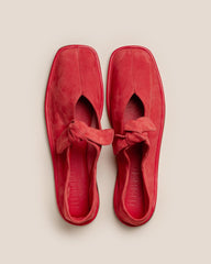 Hereu Soft Shoes | LLASADA SUEDE - Front-Knot Pump - Women