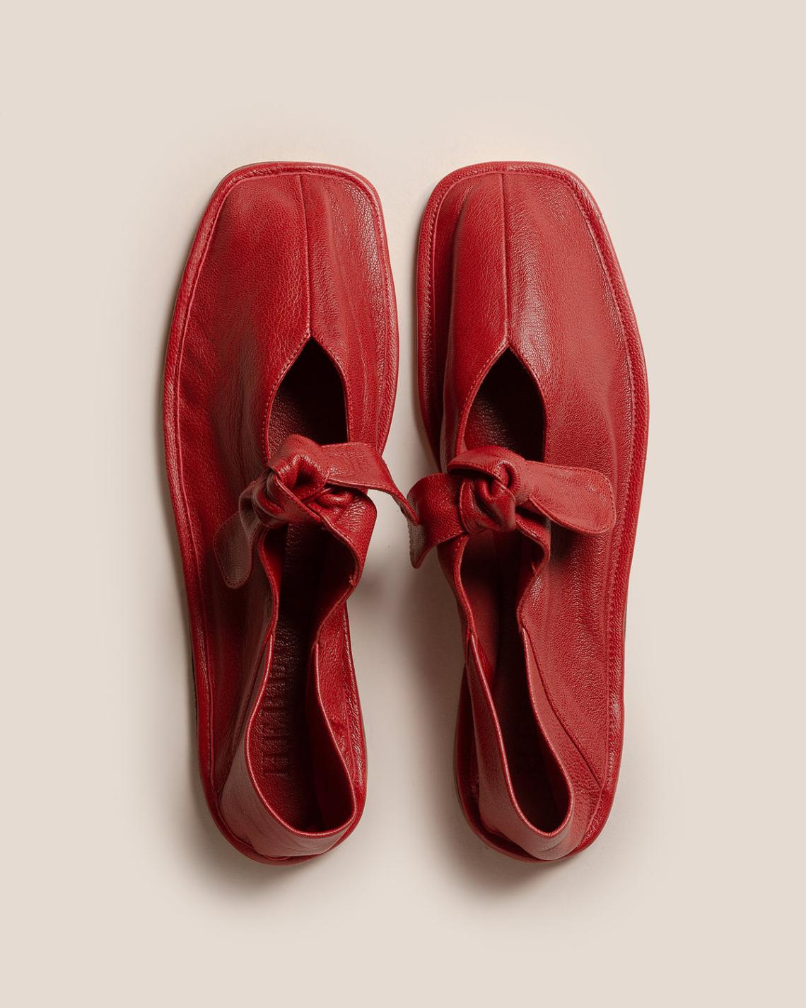 Hereu Soft Shoes | LLASADA SUPPLE SHINY - Front-Knot Pump - Women