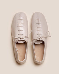 Hereu Soft Shoes | PLEGADA CRINKLED GLOSSY - Deconstructed Lace-up Shoe - Women