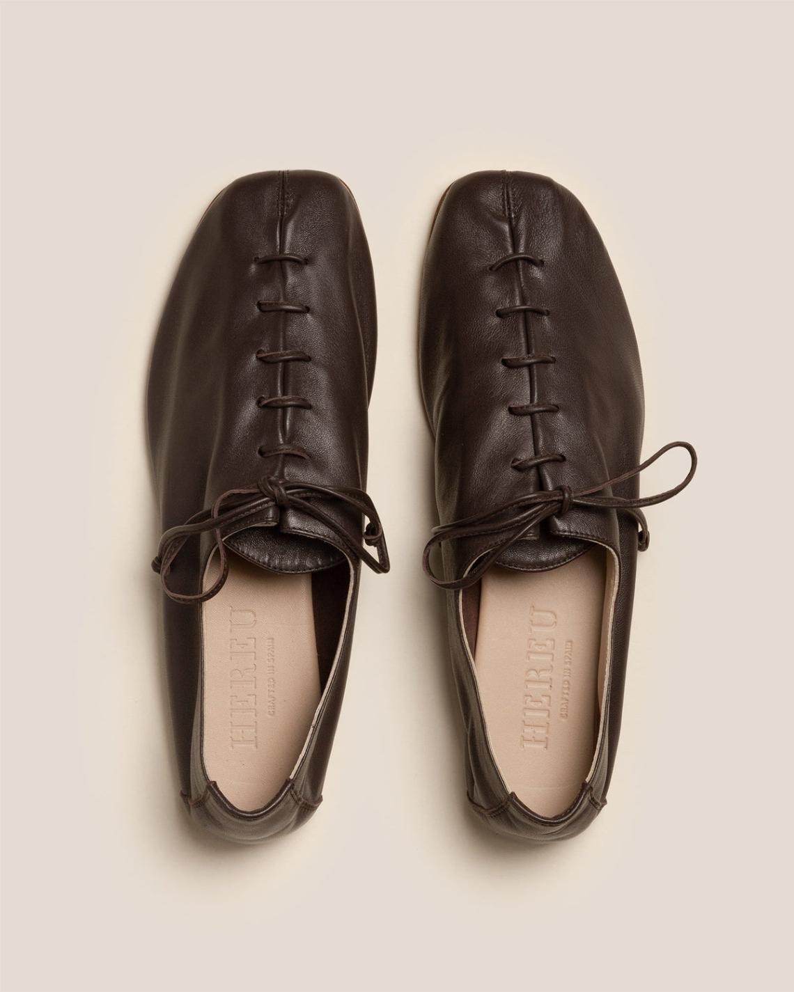 Hereu Soft Shoes | PLEGADA - Deconstructed Lace-up Shoe - Men