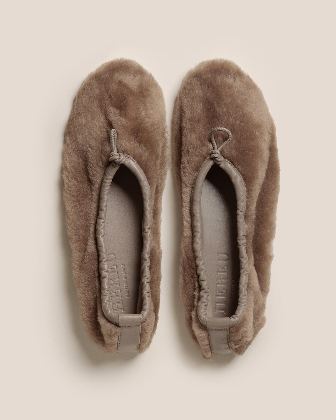 Hereu Soft Shoes | PUNTERA SHEARLING - Flat Pump - Women
