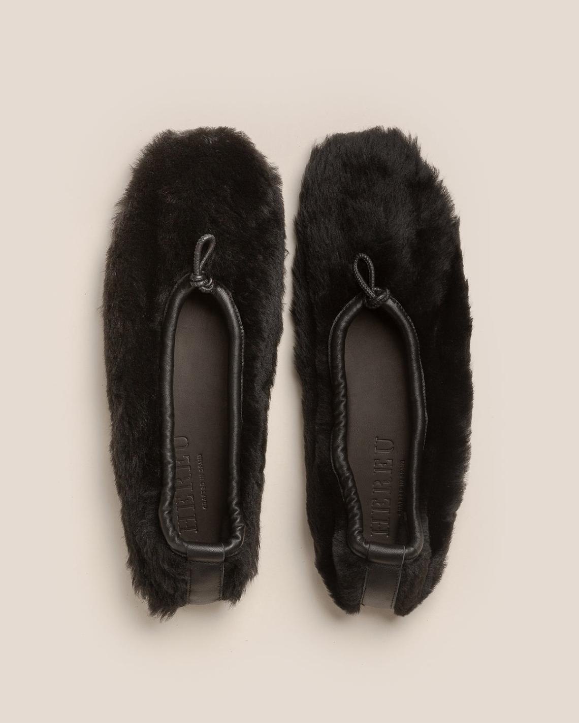 Hereu Soft Shoes | PUNTERA SHEARLING - Flat Pump - Women